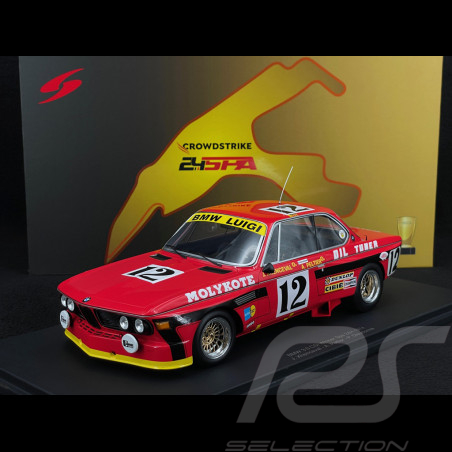 BMW 3.0 CSi n° 12 Sieger 24h Spa 1974 1/18 Spark 18SPA1974