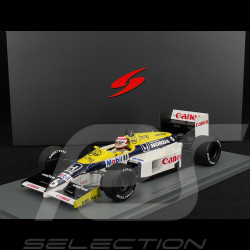 Nelson Piquet Williams FW11 n° 6 Vainqueur GP Brésil 1986 F1 1/18 Spark 18S737