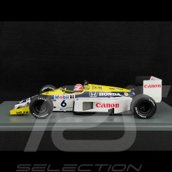 Nelson Piquet Williams FW11 n° 6 Winner Brazilian GP 1986 F1 1/18 Spark 18S737