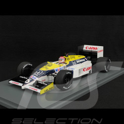 Nelson Piquet Williams FW11 n° 6 Winner Brazilian GP 1986 F1 1/18 Spark 18S737