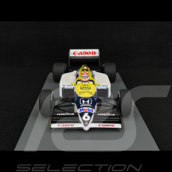 Nelson Piquet Williams FW11 n° 6 Winner Brazilian GP 1986 F1 1/18 Spark 18S737