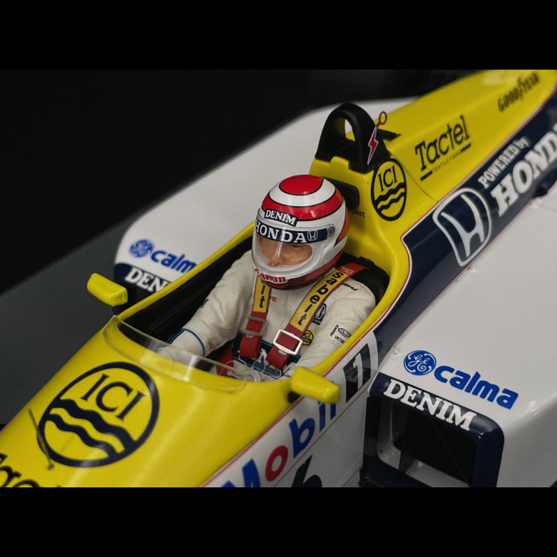 Nelson Piquet Williams FW11 n° 6 Winner Brazilian GP 1986 F1 1/18
