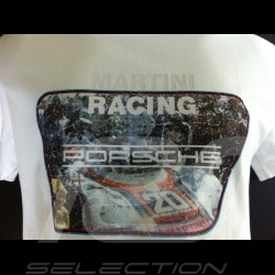 Men’s t-shirt  Martini Racing white Porsche Design WAP670