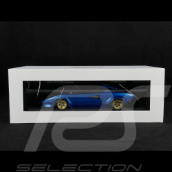 Lamborghini Countach LP400 S 1975 Bleu 1/18 Schuco 18U00025