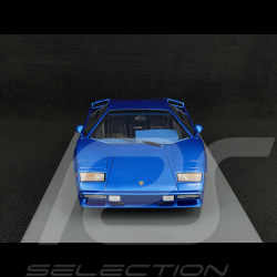 Lamborghini Countach LP400 S 1975 Blue 1/18 Schuco 18U00025