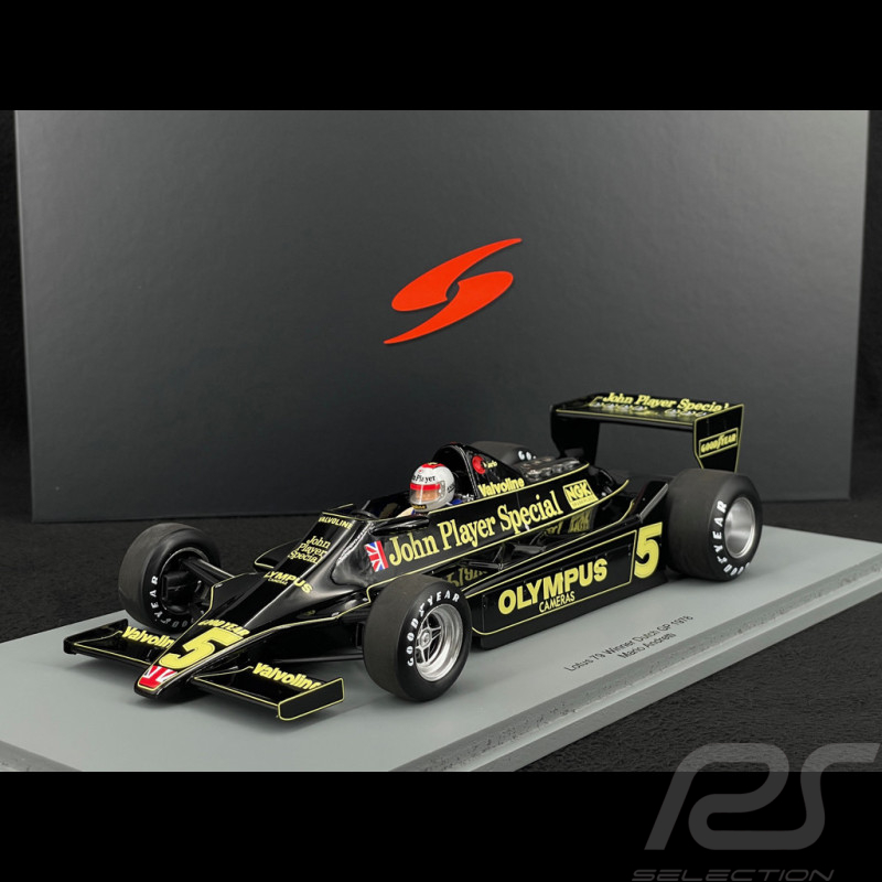 Mario Andretti Lotus 79 n° 5 Sieger Niederlande GP 1978 F1 1/18 Spark 18S444