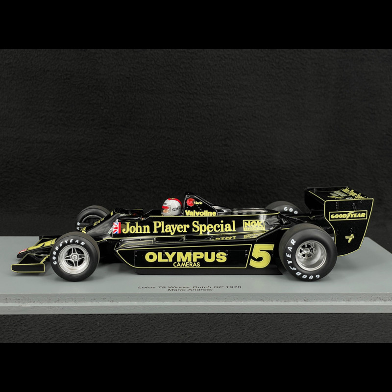 Mario Andretti Lotus 79 n° 5 Winner Dutch GP 1978 F1 1/18 Spark 18S444