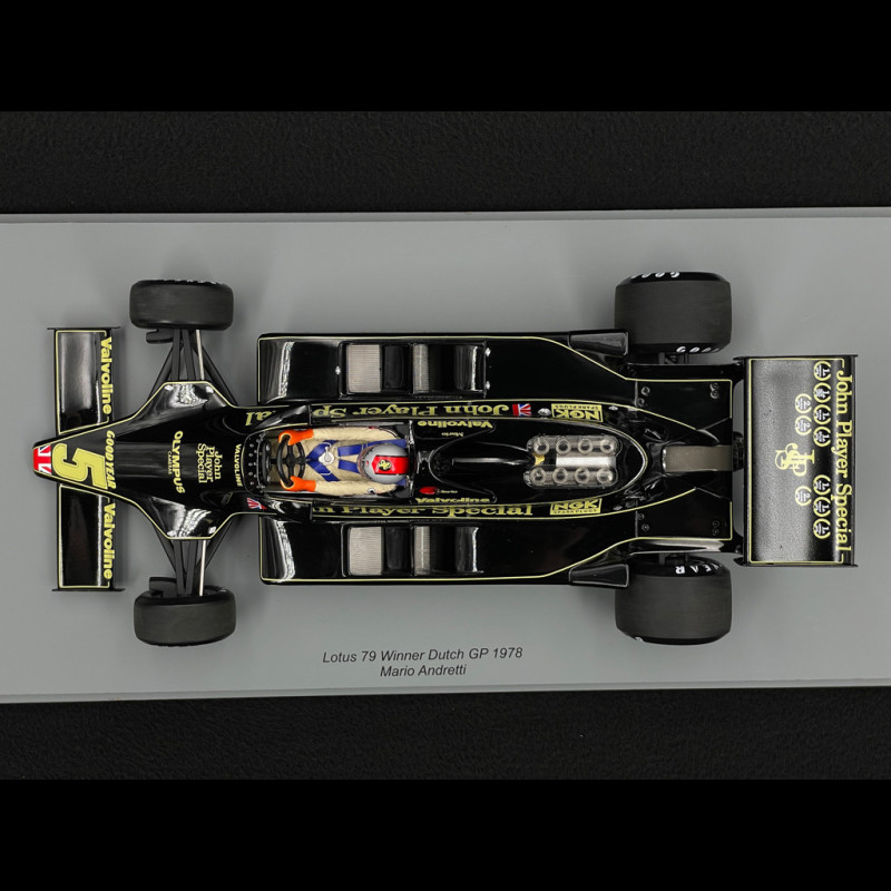 Mario Andretti Lotus 79 n° 5 Winner Dutch GP 1978 F1 1/18 Spark 18S444