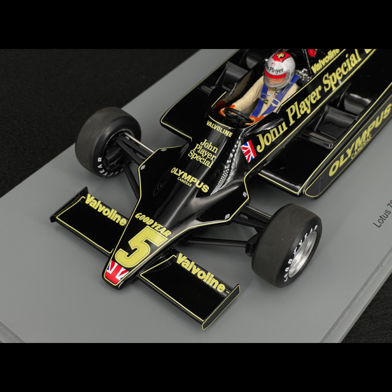 Mario Andretti Lotus 79 n° 5 Winner Dutch GP 1978 F1 1/18 Spark 18S444