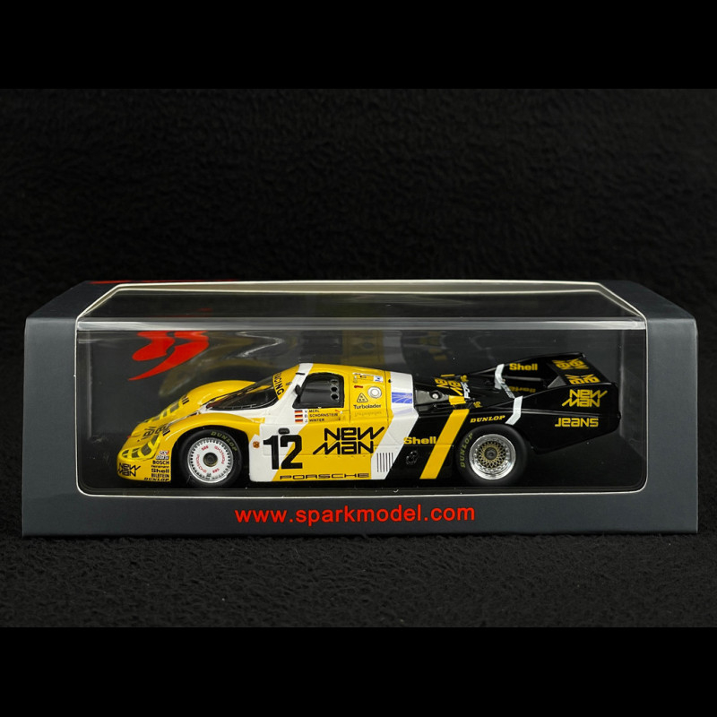 Porsche 956 n° 12 5th 24h Le Mans 1984 New Man 1/43 Spark S9859