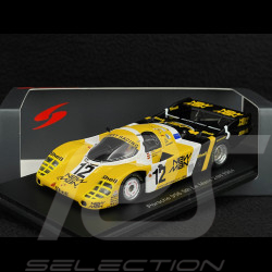 Porsche 956 n° 12 5th 24h Le Mans 1984 New Man 1/43 Spark S9859