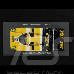 Porsche 956 n° 12 5th 24h Le Mans 1984 New Man 1/43 Spark S9859