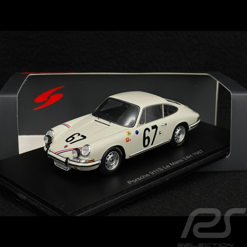 Porsche 911 S n° 67 24h Le Mans 1967 1/43 Spark S9757