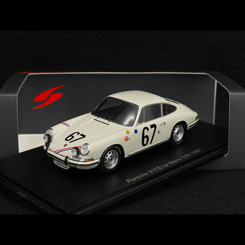 Porsche 911 S n° 67 24h Le Mans 1967 1/43 Spark S9757