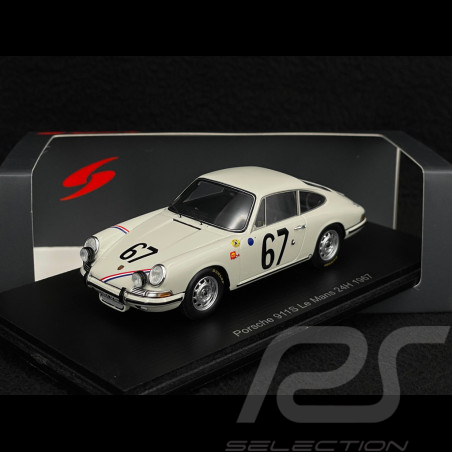 Porsche 911 S n° 67 24h Le Mans 1967 1/43 Spark S9757