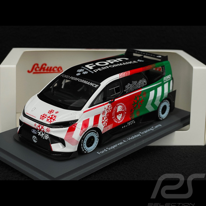 Ford Supervan 4 Holiday Training Camp White / Red / Green 2024 1/43 Schuco 43U00051