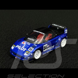 Mazda AZ-1 Liberty Walk LB40 n° 56 Pilot 2024 Blue 1/64 Mini GT MGT01047-R