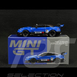 Nissan 35GT RR LB Silhouette Works GT 2025 Blue 1/64 Mini GT MGT01124-L