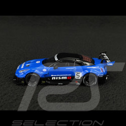 Nissan 35GT RR LB Silhouette Works GT 2025 Blue 1/64 Mini GT MGT01124-L
