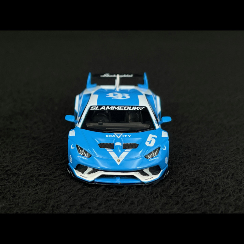 Lamborghini Huracan LB Works Gravity 2024 Blue 1/64 Mini GT MGT01055-R
