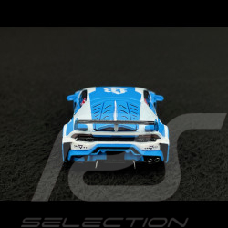 Lamborghini Huracan LB Works Gravity 2024 Blue 1/64 Mini GT MGT01055-R