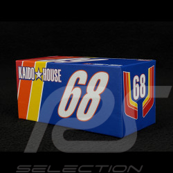 Toyota Sprinter Trueno AE86 n° 68 Kaido Racing V1 1983 Bleu 1/64 Mini GT KHMG196