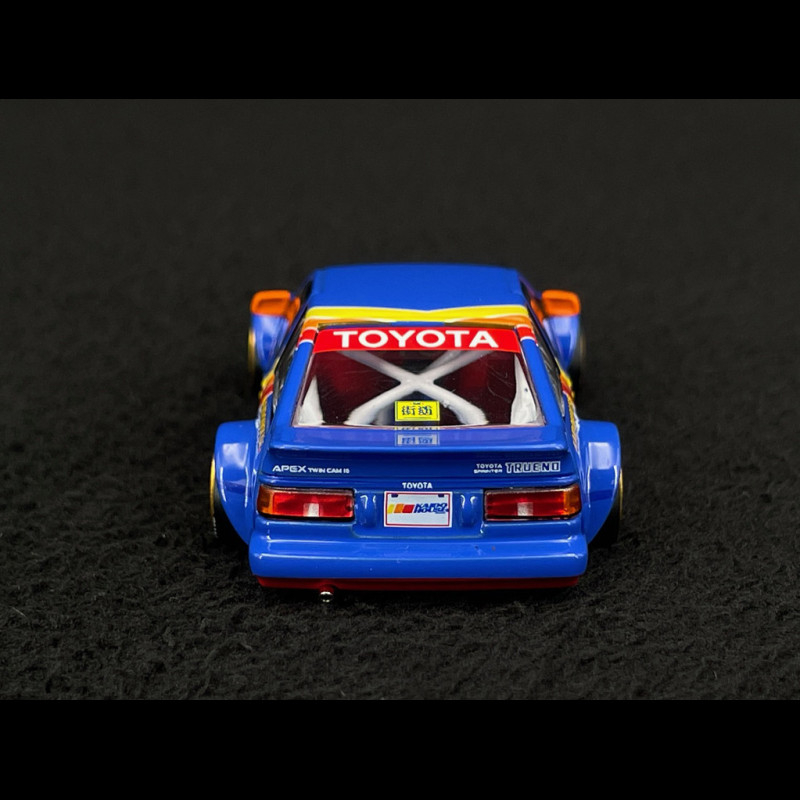 Toyota Sprinter Trueno AE86 n° 68 Kaido Racing V1 1983 Blue 1/64
