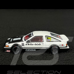 Toyota Sprinter Trueno AE86 n° 86 Kaido Works IMAI Racing V1 1983 Weiß 1/64 Mini GT KHMG180