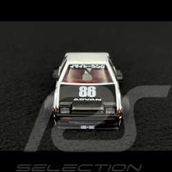 Toyota Sprinter Trueno AE86 n°86 Kaido Works IMAI Racing V1 1983 White 1/64 Mini GT KHMG180