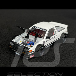 Toyota Sprinter Trueno AE86 n° 86 Kaido Works IMAI Racing V1 1983 Blanc 1/64 Mini GT KHMG180