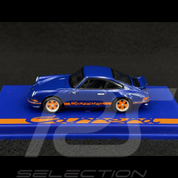Porsche 911 RS 2.7 1973 Blue / Orange 1/64 Spark 64SP007-A