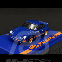Porsche 911 RS 2.7 1973 Bleu / Orange 1/64 Spark 64SP007-A