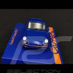 Porsche 911 RS 2.7 1973 Bleu / Orange 1/64 Spark 64SP007-A
