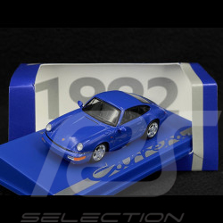 Porsche 911 Carrera RS 3.6 Typ 964 1992 Maritimblau / Grau 1/64 Spark 64SP007-E