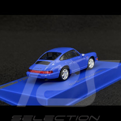 Porsche 911 Carrera RS 3.6 Typ 964 1992 Maritimblau / Grau 1/64 Spark 64SP007-E