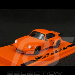 Porsche 911 RS 3.0 1974 Continental Orange / Black 1/64 Spark 64SP007-D