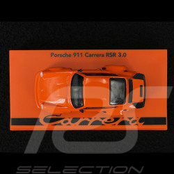 Porsche 911 RS 3.0 1974 Continental Orange / Black 1/64 Spark 64SP007-D