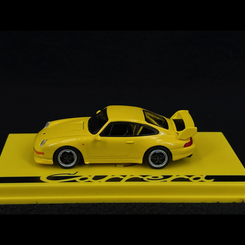 Porsche 911 RS Clubsport Type 993 1992 Speed Yellow / Black 1/64
