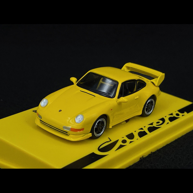 Porsche 911 RS Clubsport Type 993 1992 Speed Yellow / Black 1/64