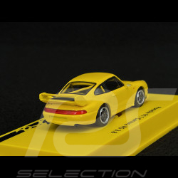 Porsche 911 RS Clubsport Type 993 1992 Speed Yellow / Black 1/64 Spark 64SP007-F