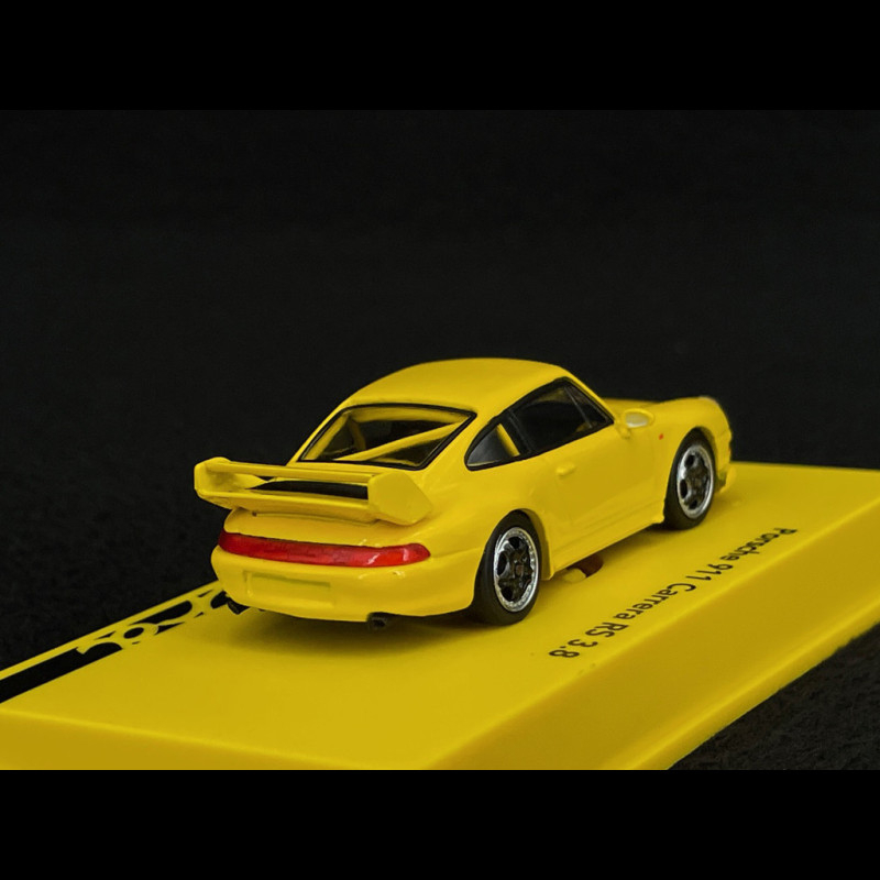 Porsche 911 RS Clubsport Type 993 1992 Speed Yellow / Black 1/64