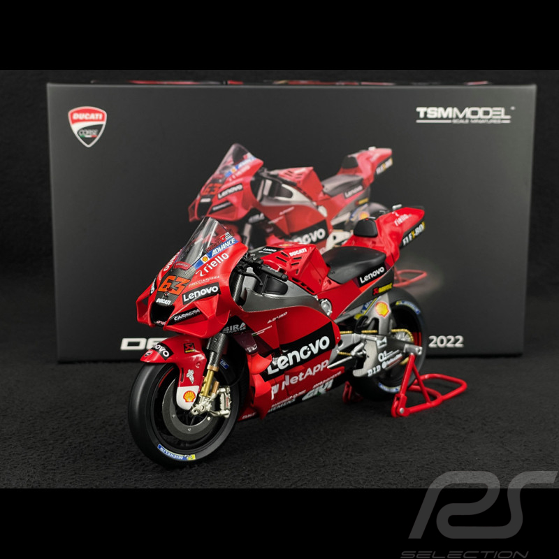Francesco Bagnaia Ducati Desmosedici GP22 n° 63 2022 World Champion 1/12 True Scale TSMMC0018