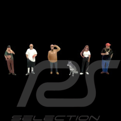 Set American People Figuren Straßenstil Diorama 1/64 Mini GT AD-2429