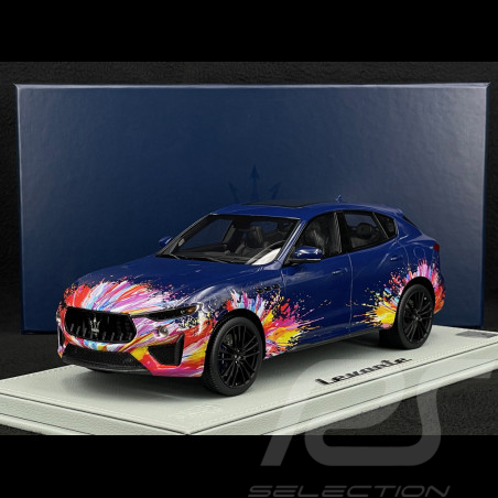 Maserati Levante Trofeo Fuoriserie Edition Massimo Bottura 2020 Blu Stradale 1/18 BBR Models BBRC1844BOTMAS