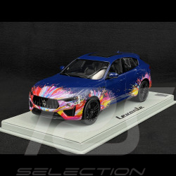 Maserati Levante Trofeo Fuoriserie Edition Massimo Bottura 2020 Blu Stradale 1/18 BBR Models BBRC1844BOTMAS