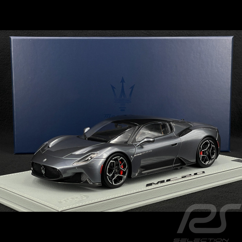 Maserati MC20 2020 Grigio Mister / Noir Brillant 1/18 BBR Models HE180051FMAS