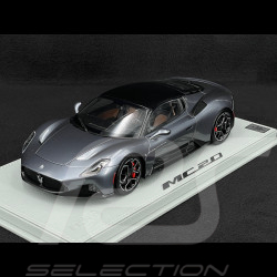 Maserati MC20 2020 Grigio Mister / Glänzendes Schwarz 1/18 BBR Models HE180051FMAS