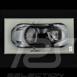 Maserati MC20 2020 Grigio Mister / Glossy Black 1/18 BBR Models HE180051FMAS