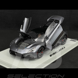 Maserati MC20 2020 Grigio Mister / Glossy Black 1/18 BBR Models HE180051FMAS