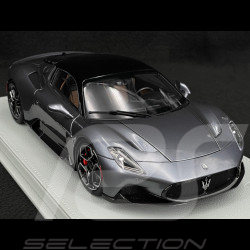 Maserati MC20 2020 Grigio Mister / Glänzendes Schwarz 1/18 BBR Models HE180051FMAS